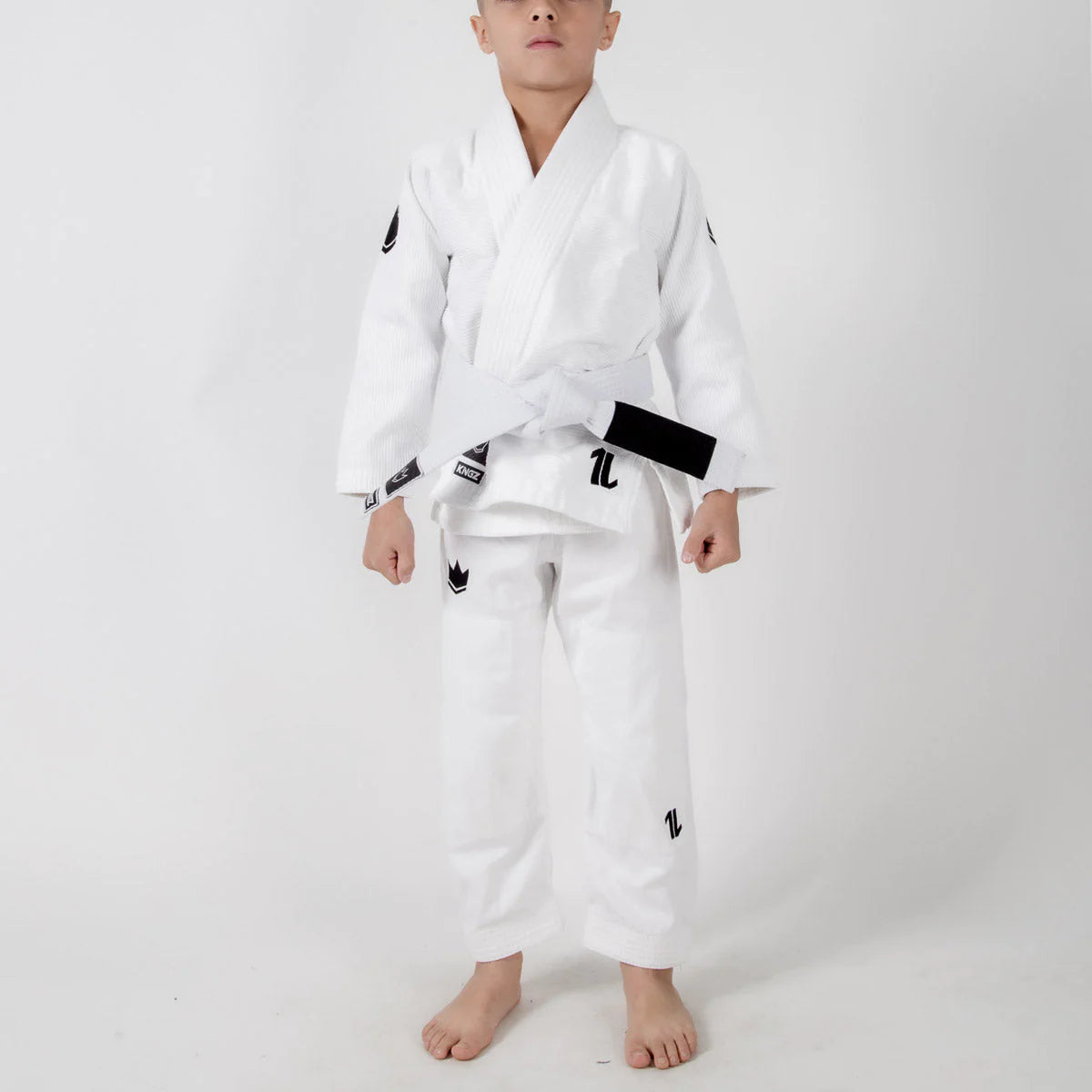 Kingz The ONE Kids BJJ Gi - Weiss - FIGHTWEAR