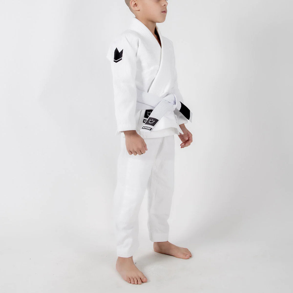 Kingz The ONE Kids BJJ Gi - Weiss - FIGHTWEAR