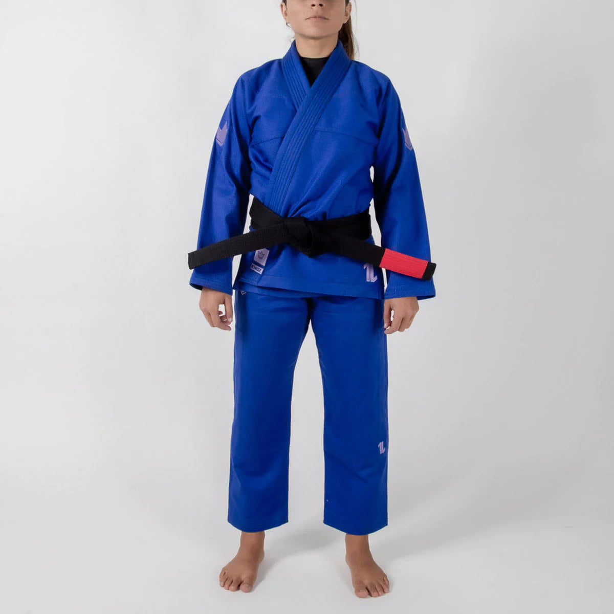 Kingz The ONE Womens Jiu Jitsu Gi - Blau/Lavendel - FIGHTWEAR