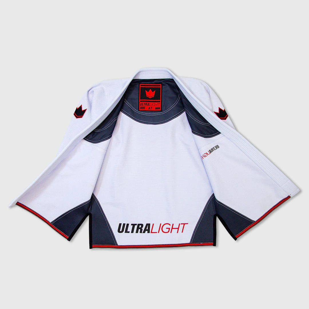 Kingz Ultralight 2.0 Brazilian Jiu Jitsu Gi - Weiss - FIGHTWEAR