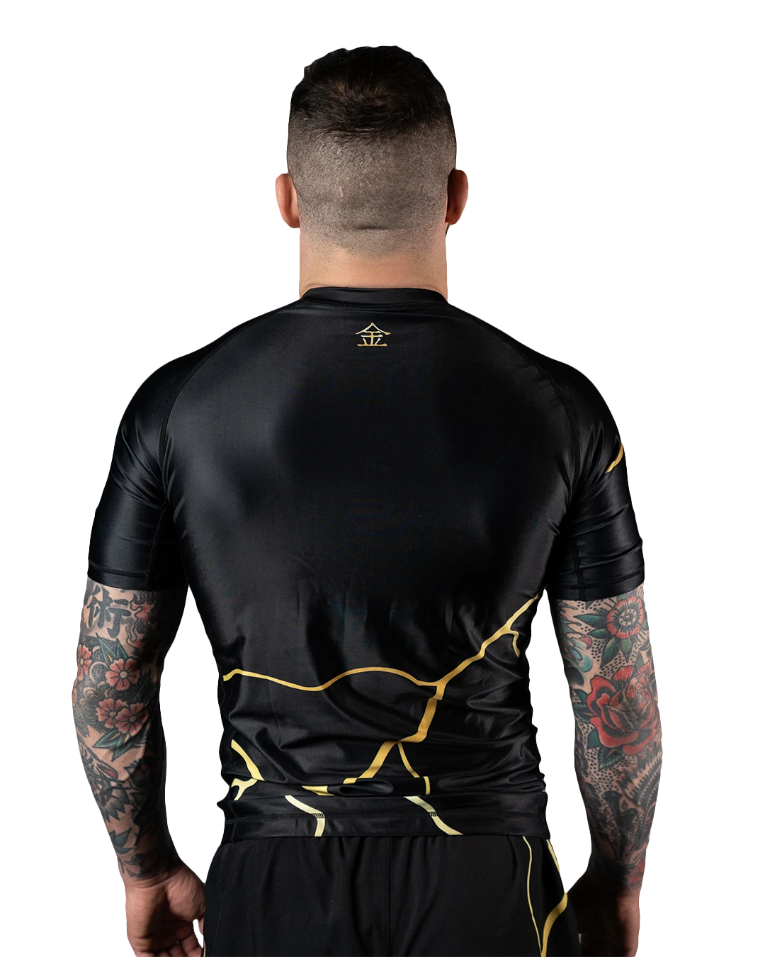 Rashguard de lutte Scramble Kintsugi - Noir