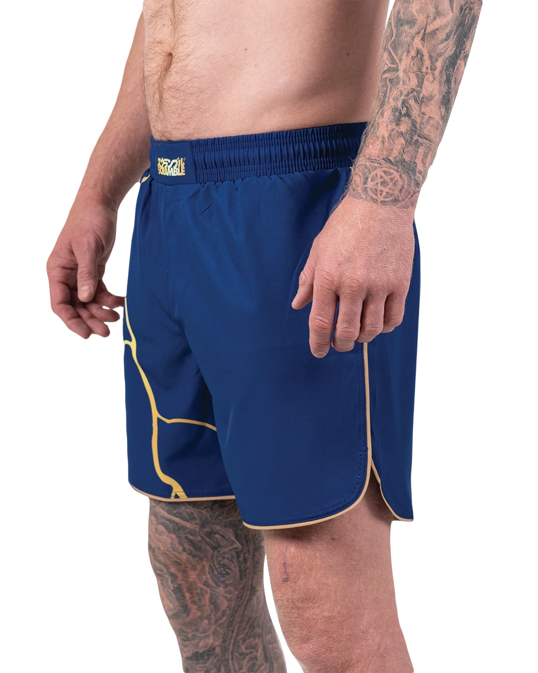 Short de combat Scramble Kintsugi Grappling - Bleu