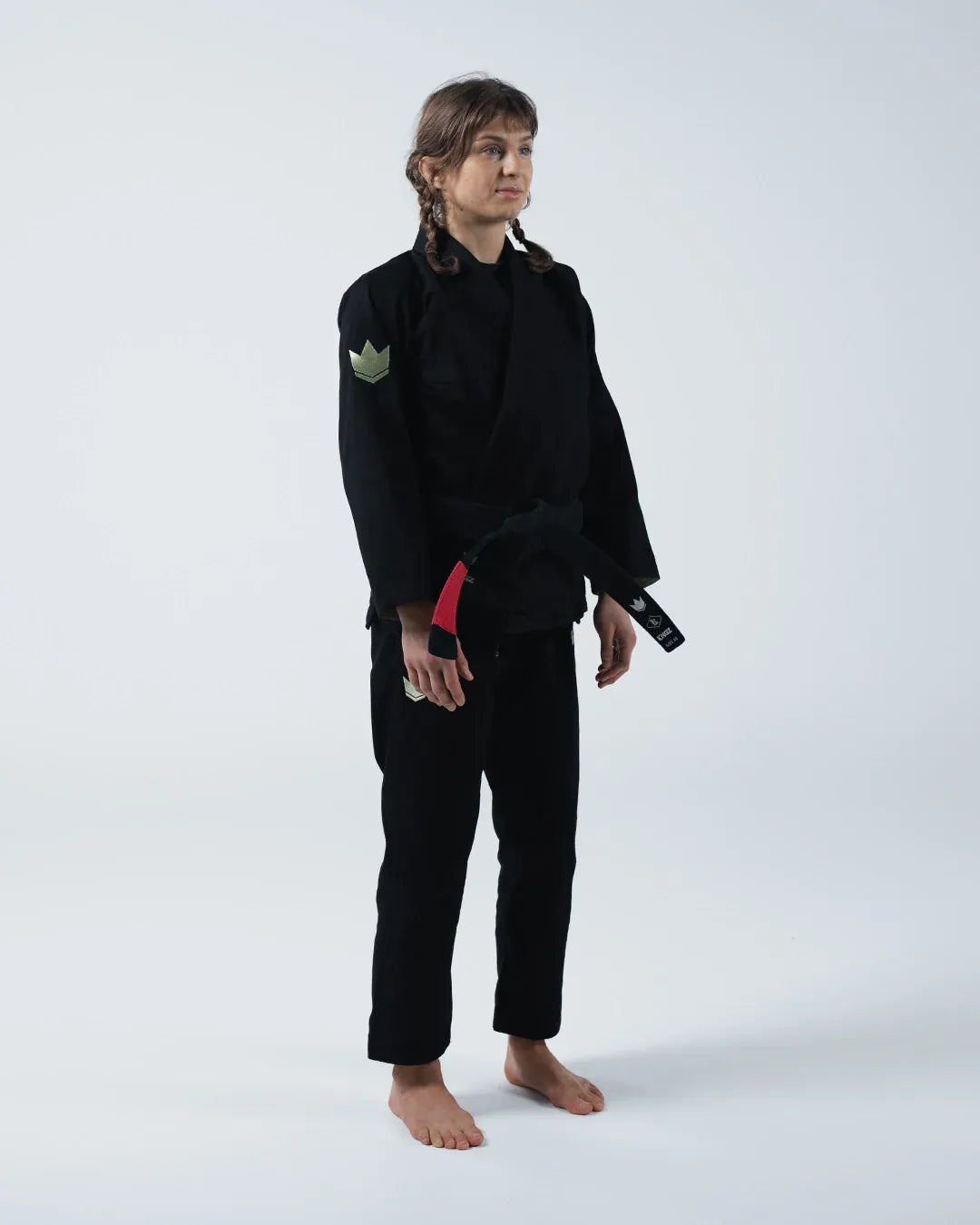 Dámské kimono BJJ Kingz The ONE V2 – černé