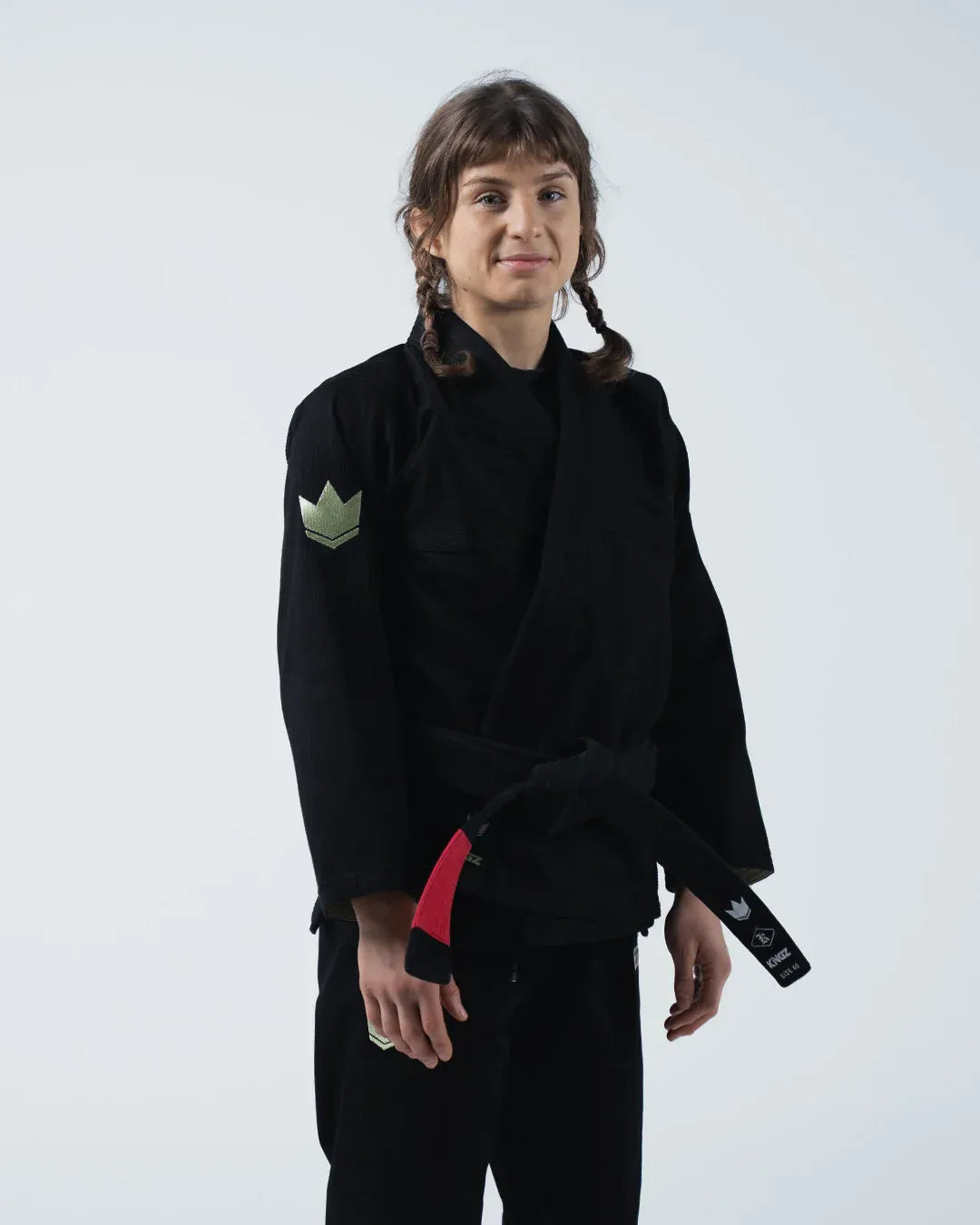 Dámské kimono BJJ Kingz The ONE V2 – černé