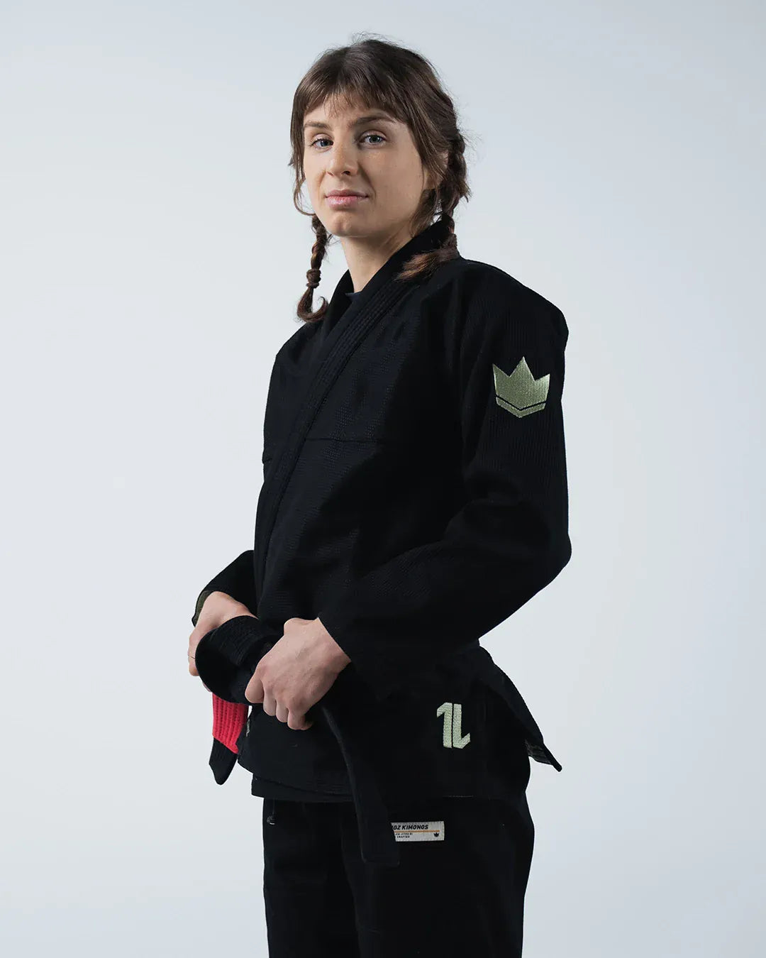 Dámské kimono BJJ Kingz The ONE V2 – černé
