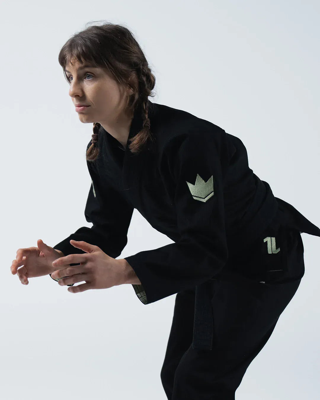 Dámské kimono BJJ Kingz The ONE V2 – černé
