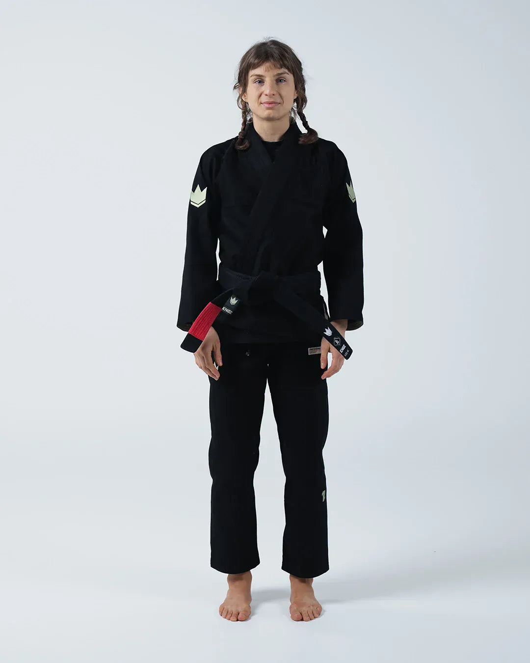 Dámské kimono BJJ Kingz The ONE V2 – černé