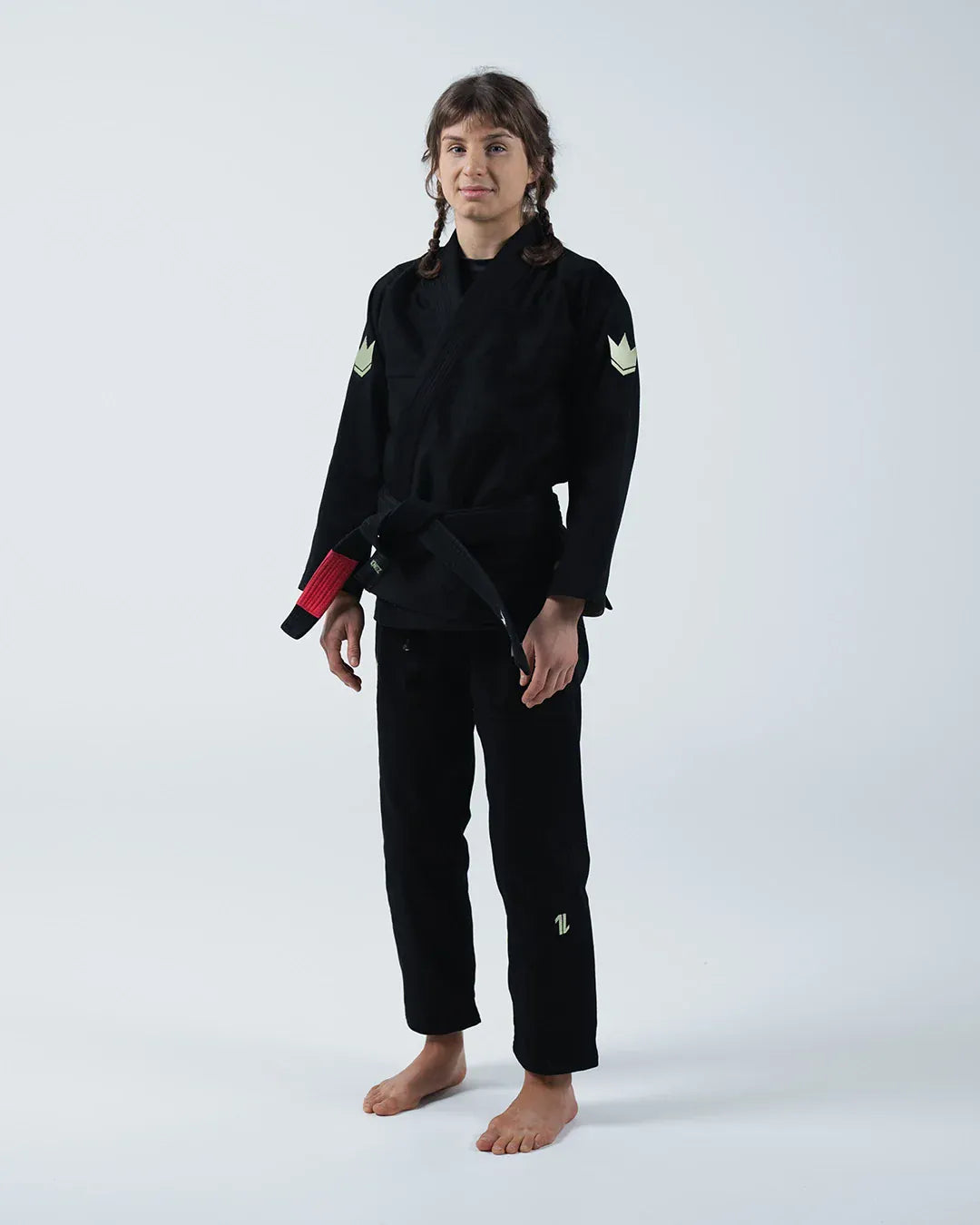 Dámské kimono BJJ Kingz The ONE V2 – černé
