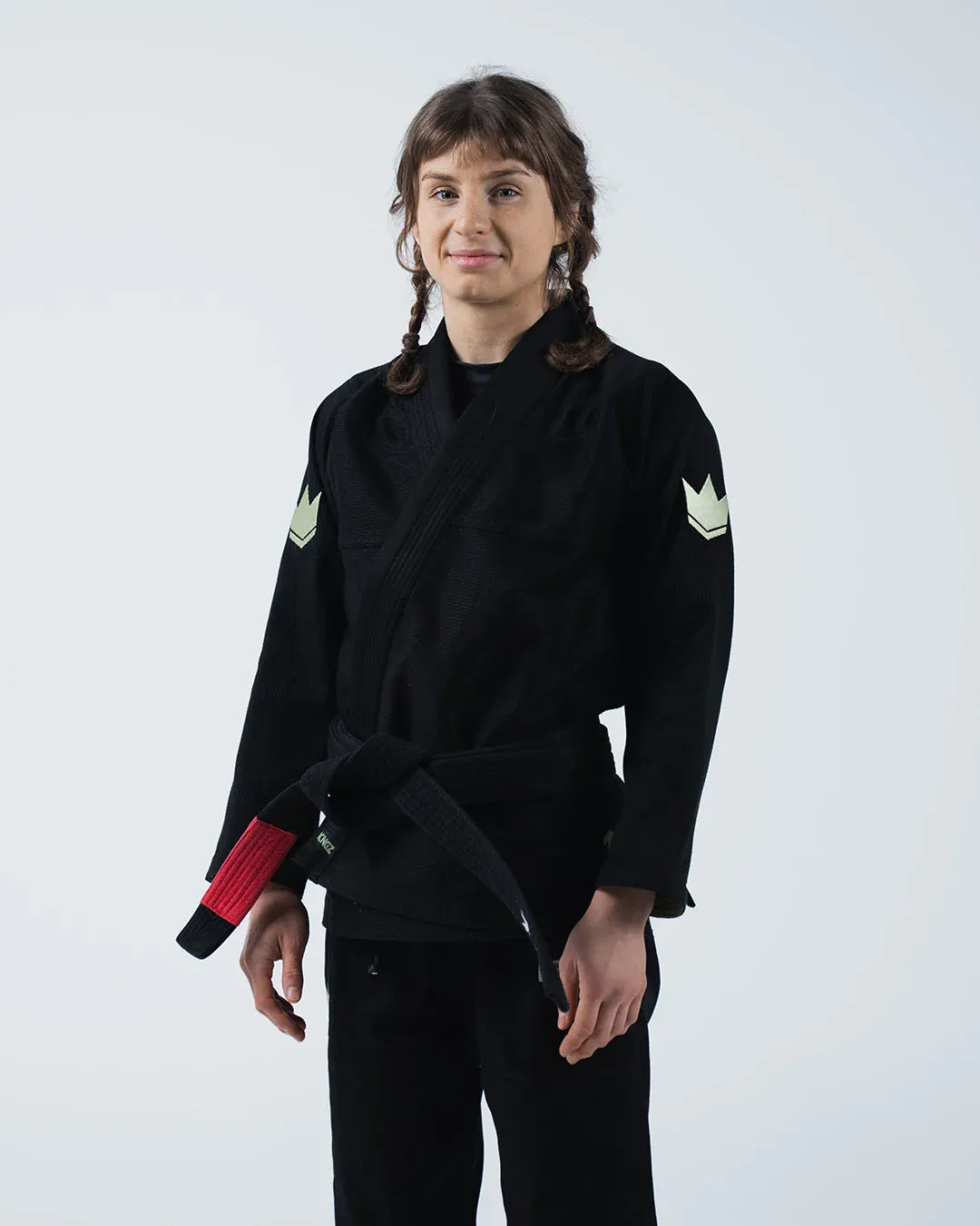 Dámské kimono BJJ Kingz The ONE V2 – černé