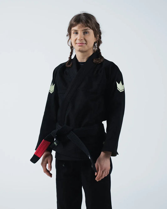 Kingz The ONE V2 Women's BJJ Gi - Schwarz