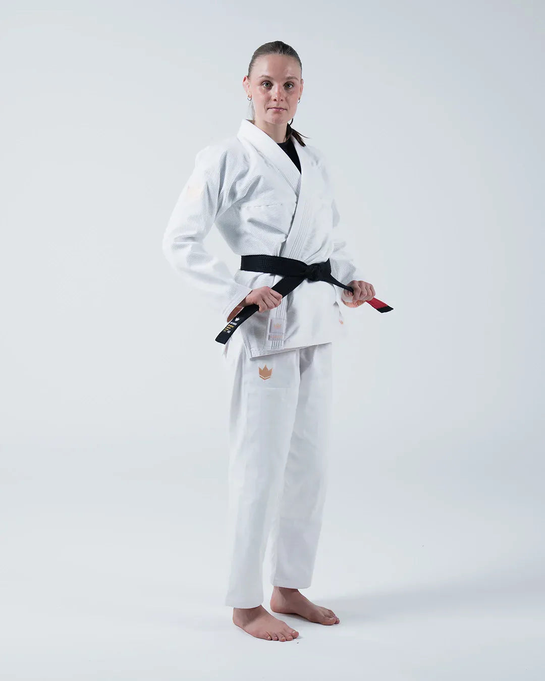Quimono de BJJ feminino Kingz The ONE V2 — Branco