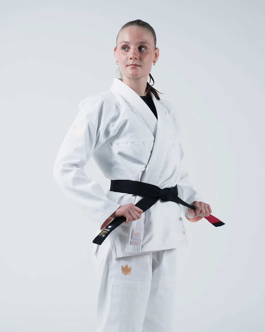 Quimono de BJJ feminino Kingz The ONE V2 — Branco