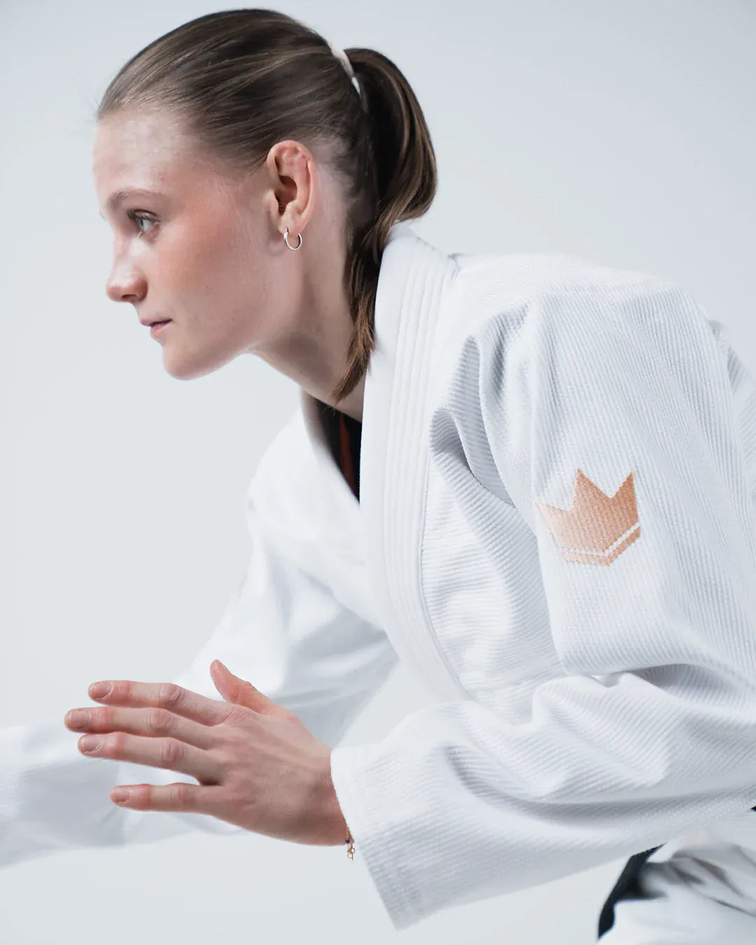 Quimono de BJJ feminino Kingz The ONE V2 — Branco