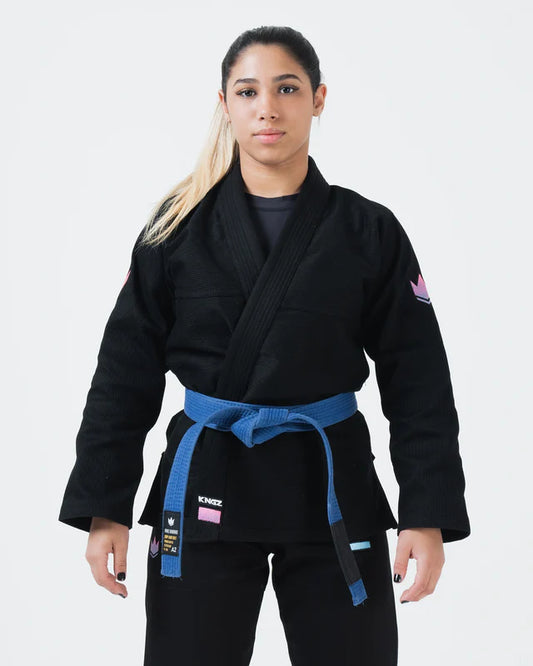 Kingz Empowered Women's Jiu Jitsu Gi - Schwarz