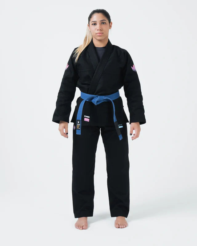Kingz Empowered Women's Jiu Jitsu Gi - Schwarz