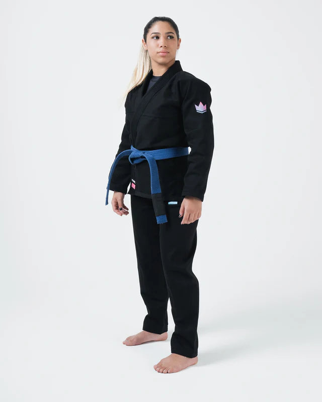 Kingz Empowered Women's Jiu Jitsu Gi - Schwarz