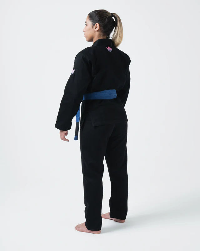 Kingz Empowered Women's Jiu Jitsu Gi - Schwarz