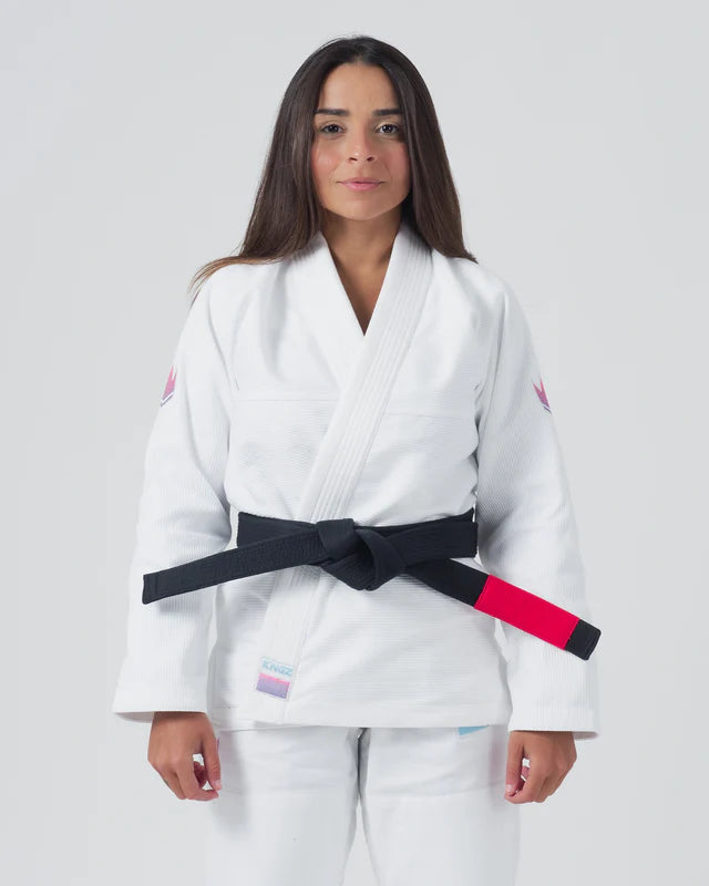 Gi Jiu Jitsu da donna Kingz Empowered - Bianco