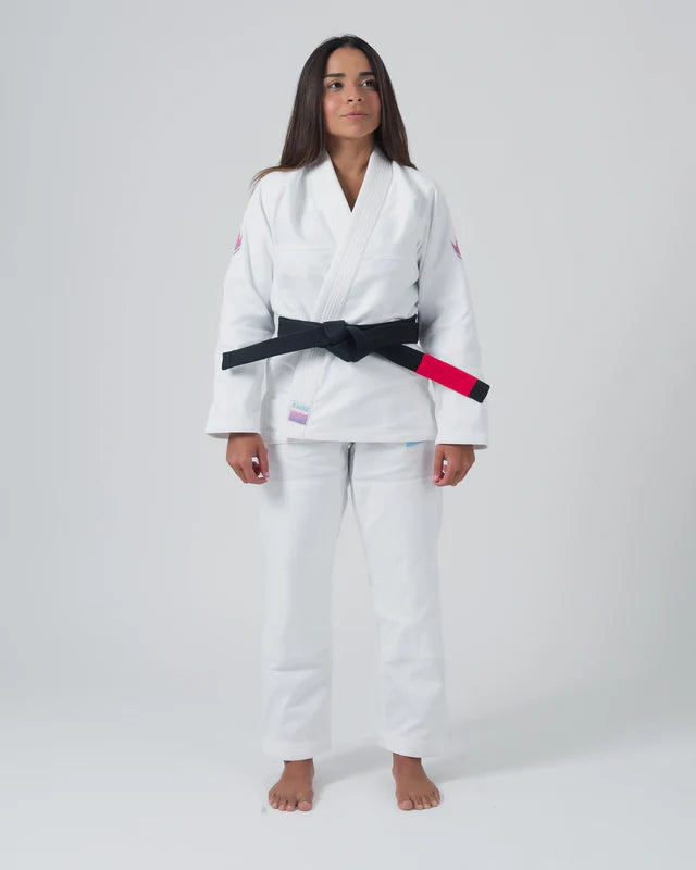 Gi Jiu Jitsu da donna Kingz Empowered - Bianco