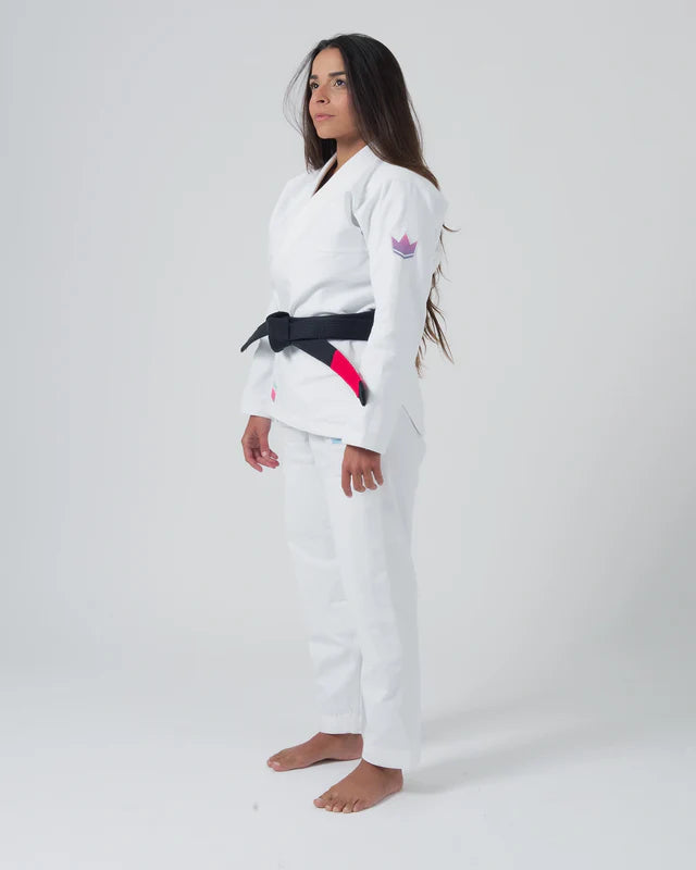 Gi Jiu Jitsu da donna Kingz Empowered - Bianco