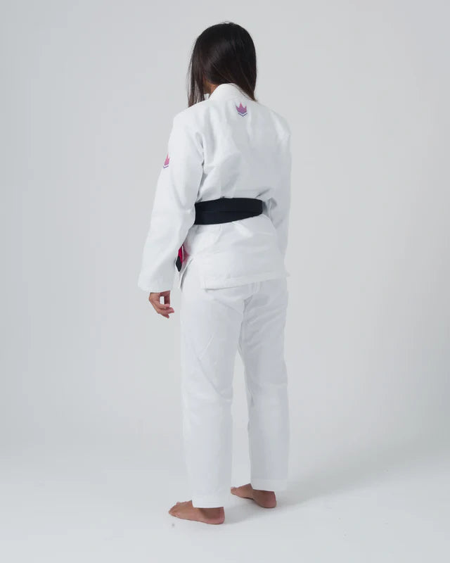 Gi Jiu Jitsu da donna Kingz Empowered - Bianco