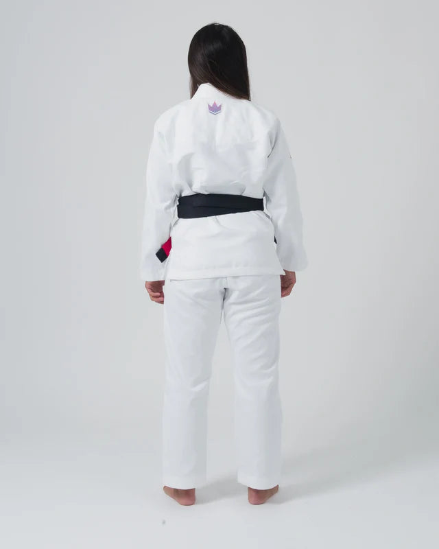 Gi Jiu Jitsu da donna Kingz Empowered - Bianco