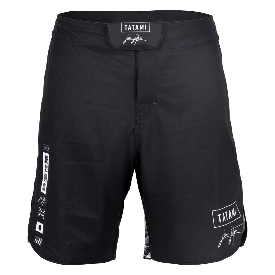 Tatami Kanagawa Shorts - Schwarz - FIGHTWEAR