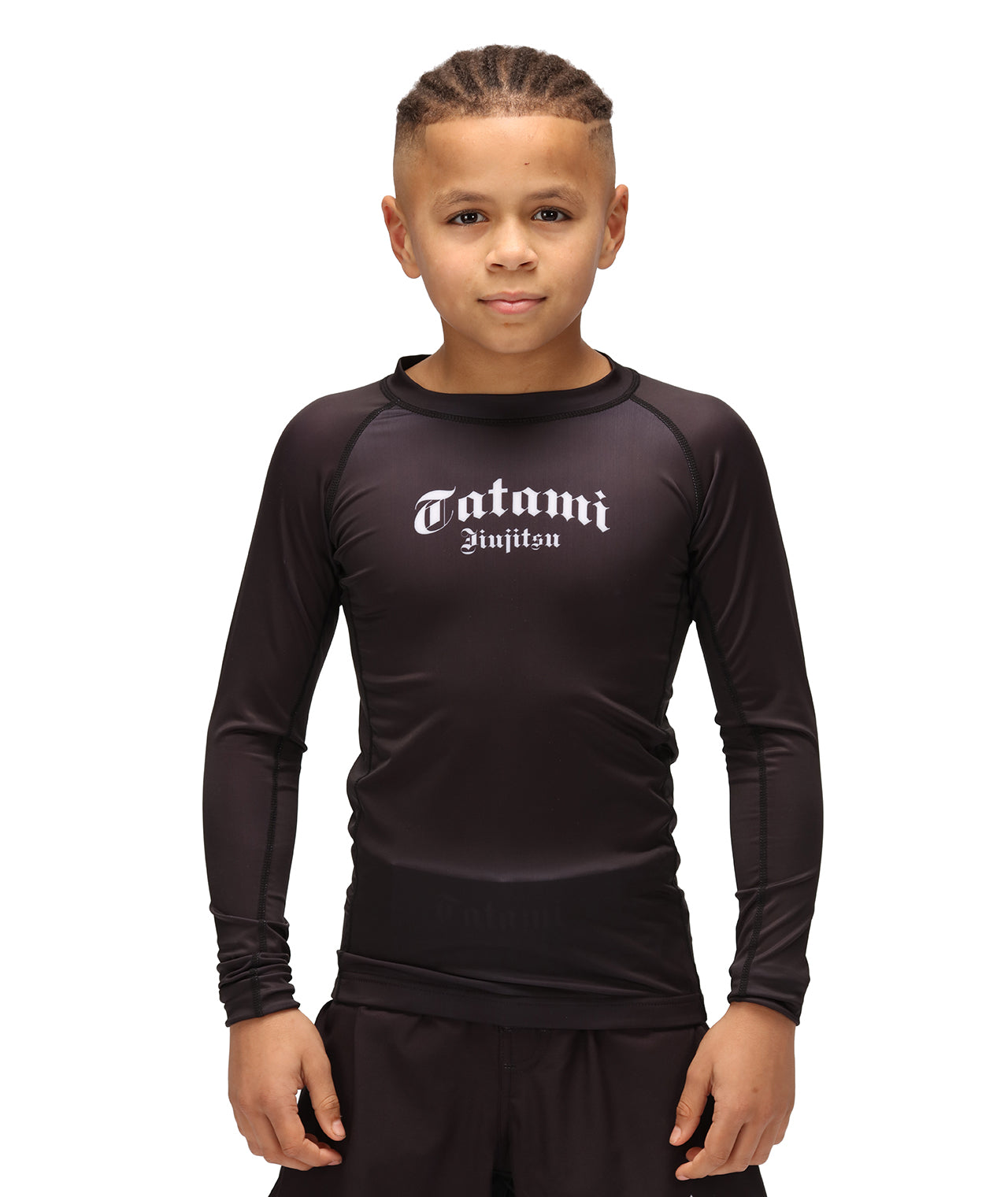 Rashguard gothique à manches longues pour enfants Tatami