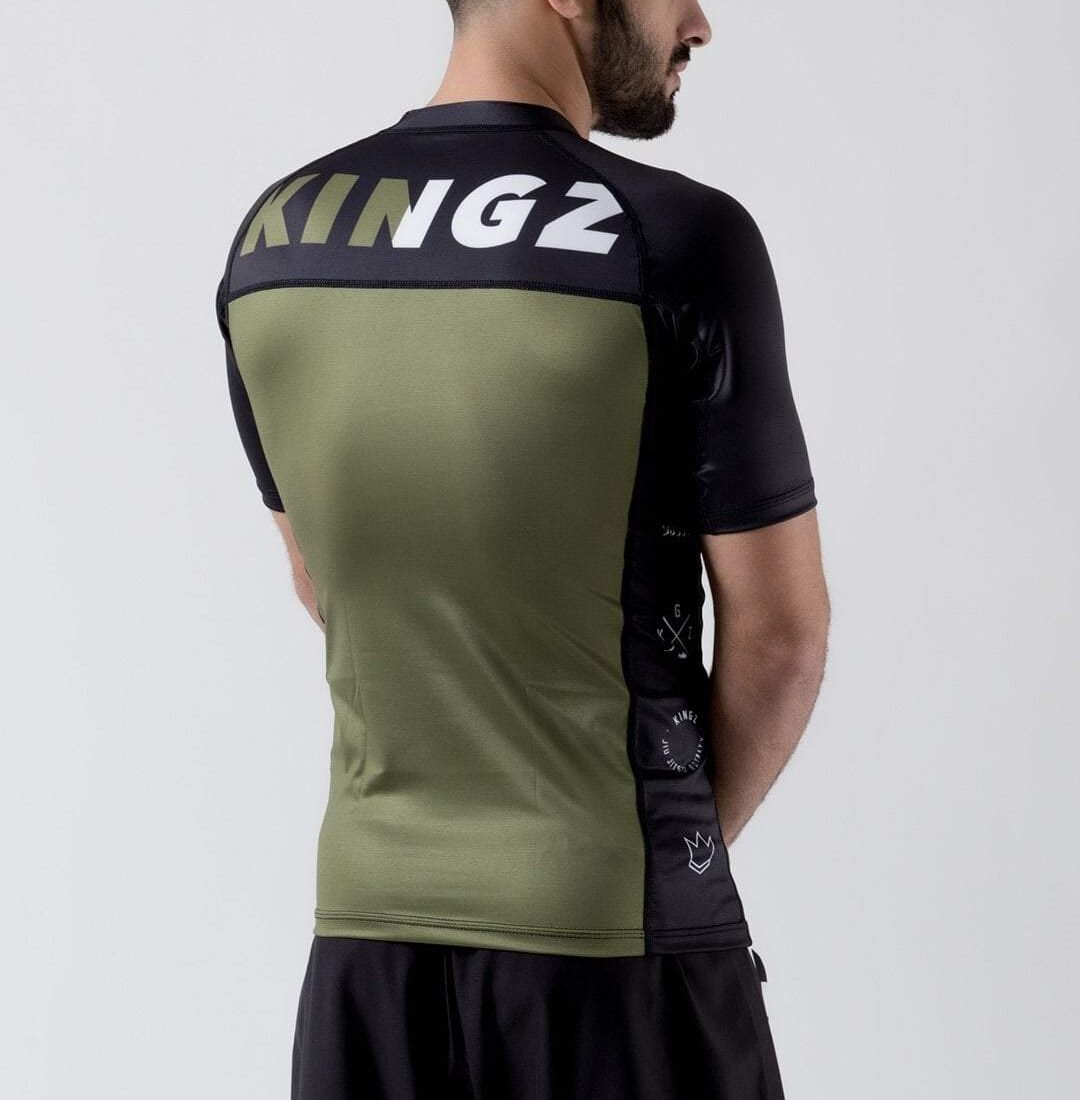 Kingz Krown S/S Jiu Jitsu Rash Guard - FIGHTWEAR