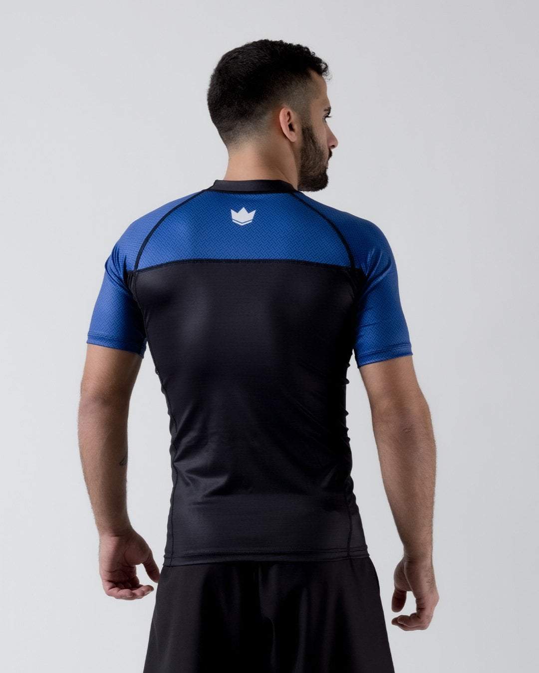 Kingz Ranked Performance S/S Rashguard - Blau - FIGHTWEAR