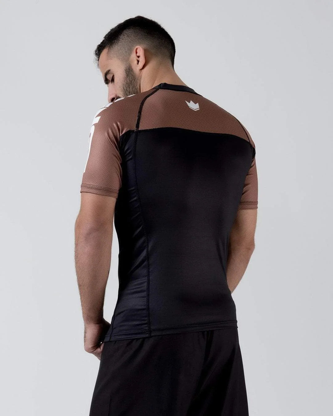 Kingz Ranked Performance S/S Rashguard - Braun - FIGHTWEAR