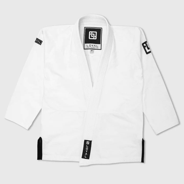 Loyal Superlight Jiu Jitsu Gi - Weiss - FIGHTWEAR