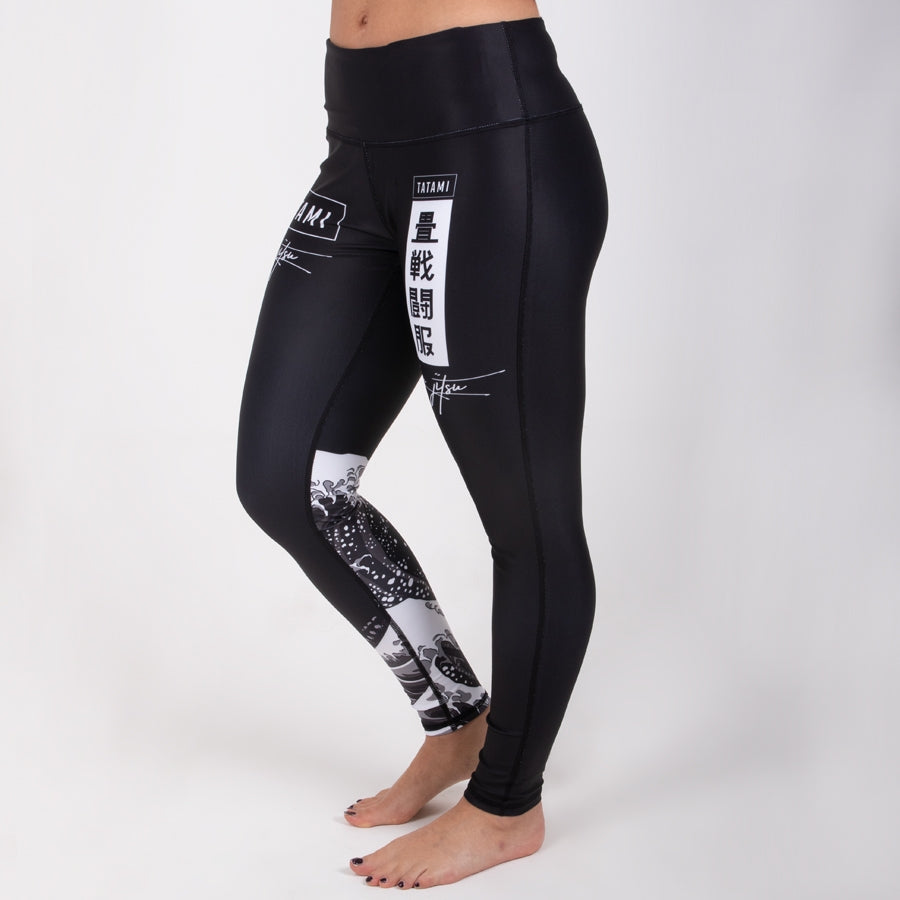 Tatami Ladies Kanagawa High Waist Spats - FIGHTWEAR