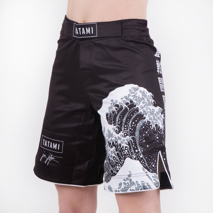 Tatami Ladies Kanagawa Shorts - Schwarz - FIGHTWEAR