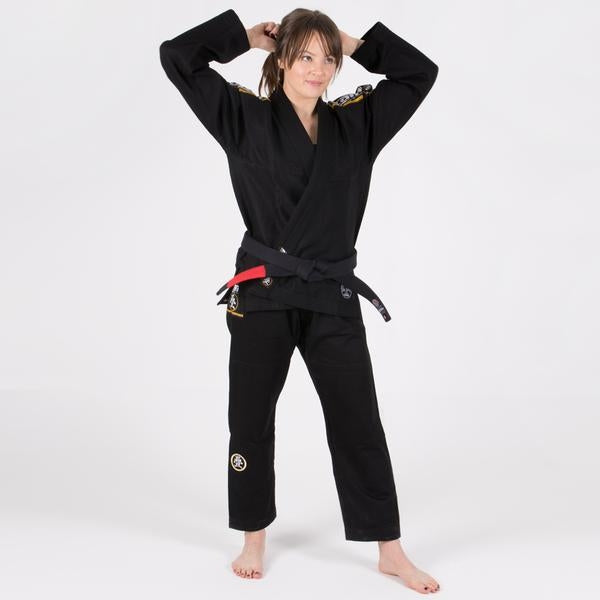 Tatami Ladies Nova Absolute BJJ Gi Schwarz - FIGHTWEAR