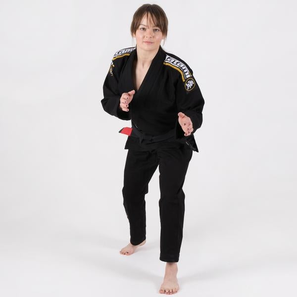 Tatami Ladies Nova Absolute BJJ Gi Schwarz - FIGHTWEAR