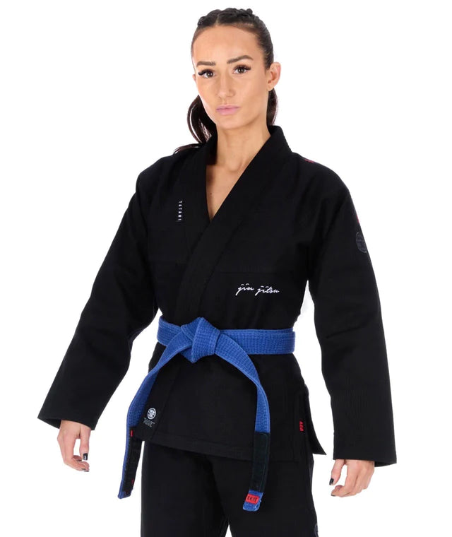 Ladies Elements Superlite Gi - Schwarz - FIGHTWEAR