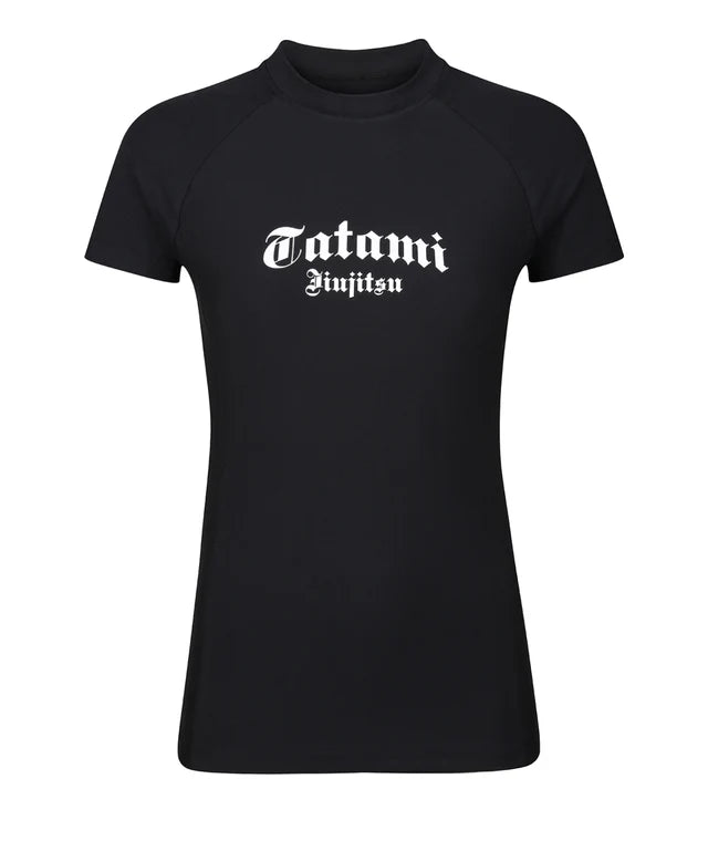 Tatami Rashguard gothique à manches courtes pour femme