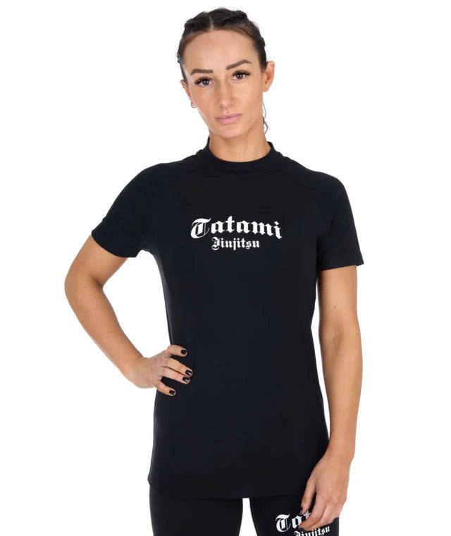 Tatami Rashguard gothique à manches courtes pour femme