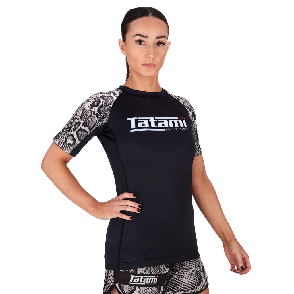 Tatami Ladies Recharge Rash Guard - Snake - FIGHTWEAR