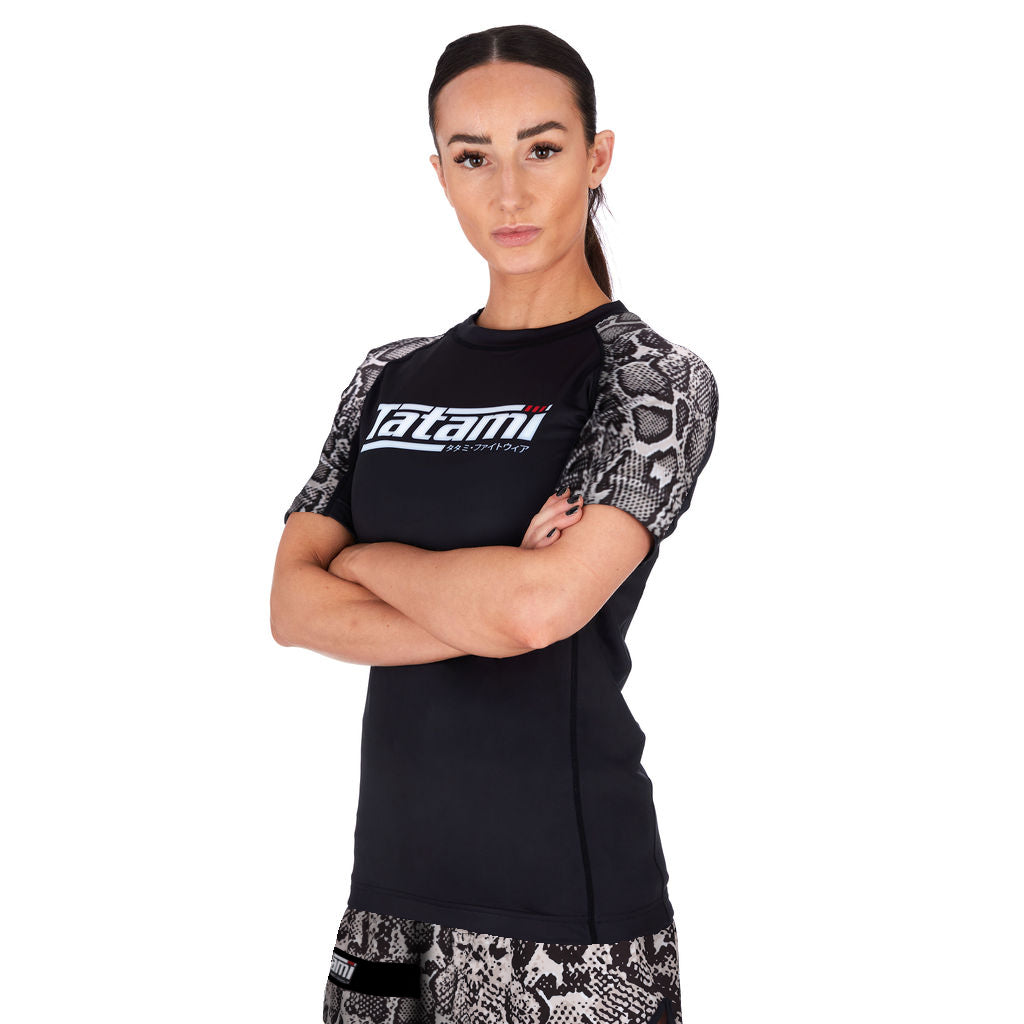 Tatami Ladies Recharge Rash Guard - Snake - FIGHTWEAR