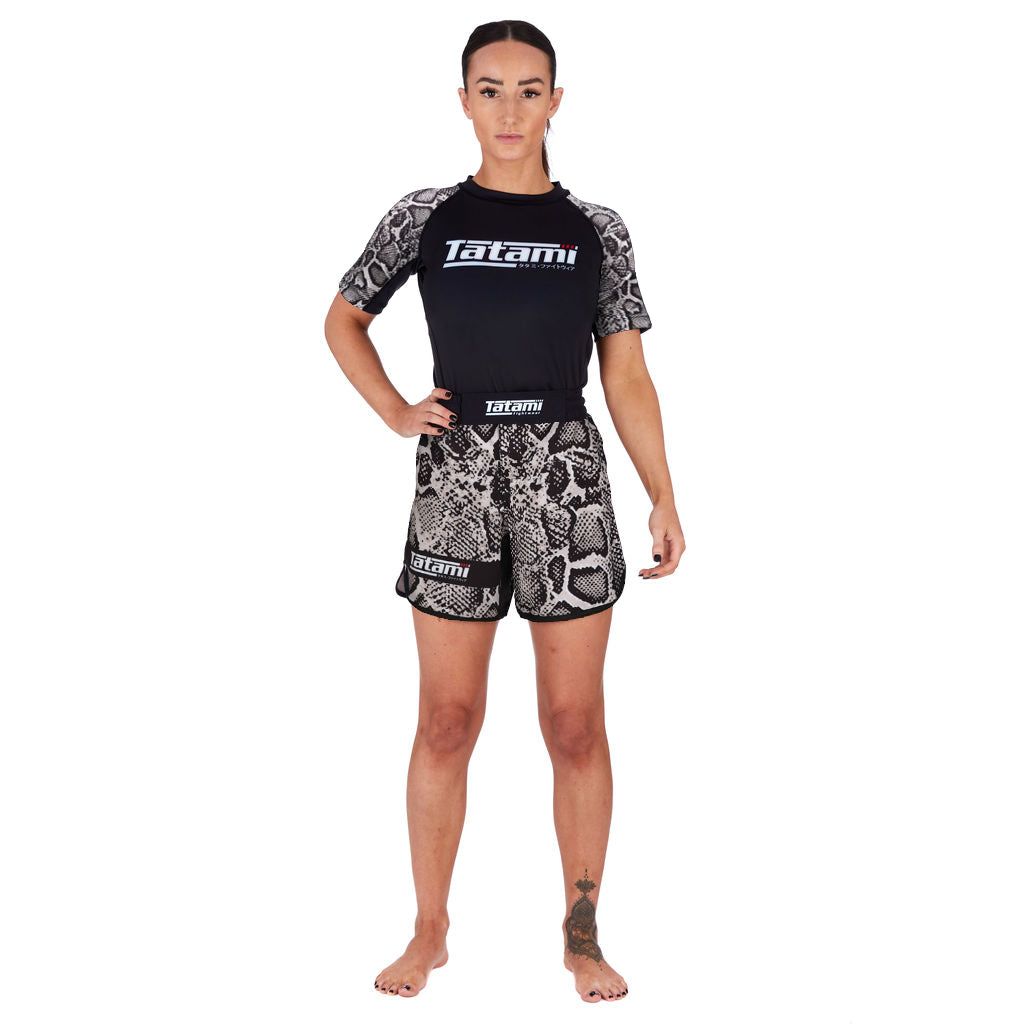 Tatami Ladies Recharge Rash Guard - Snake - FIGHTWEAR