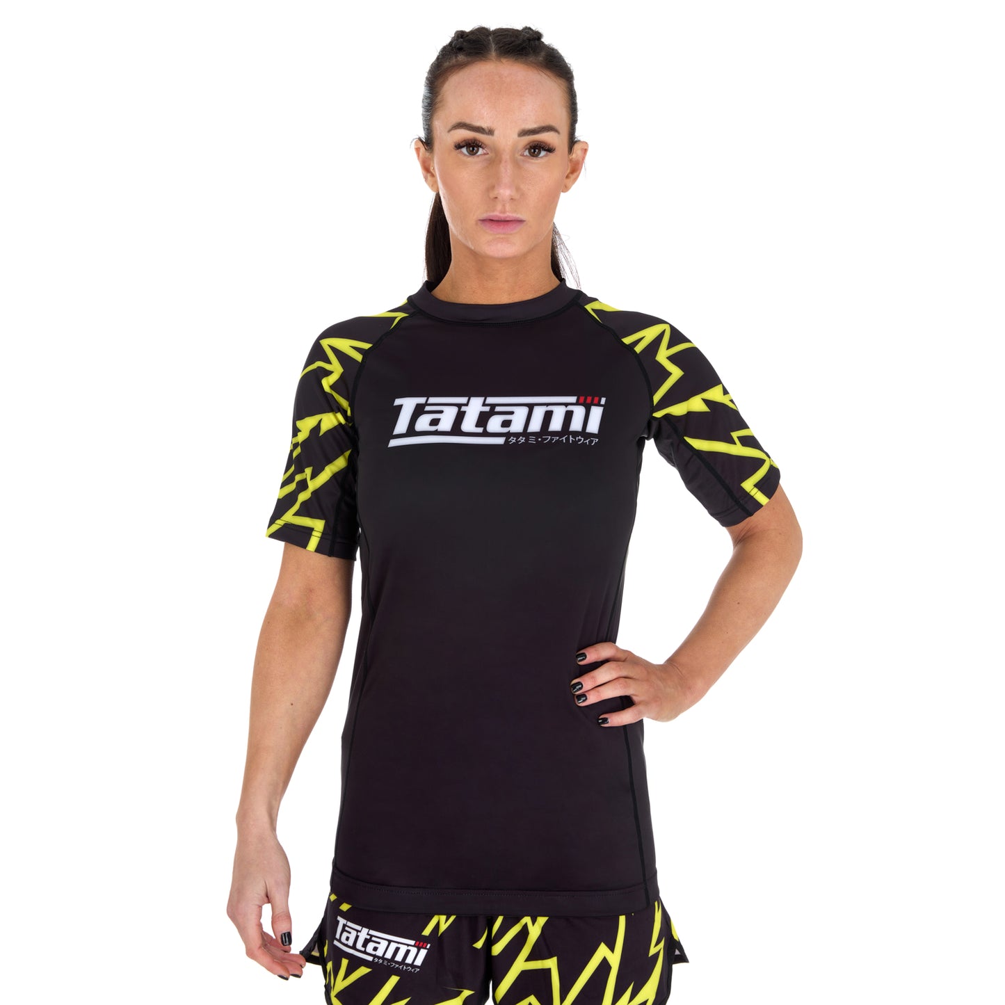 Tatami Ladies Recharge Rash Guard - Bolt - FIGHTWEAR