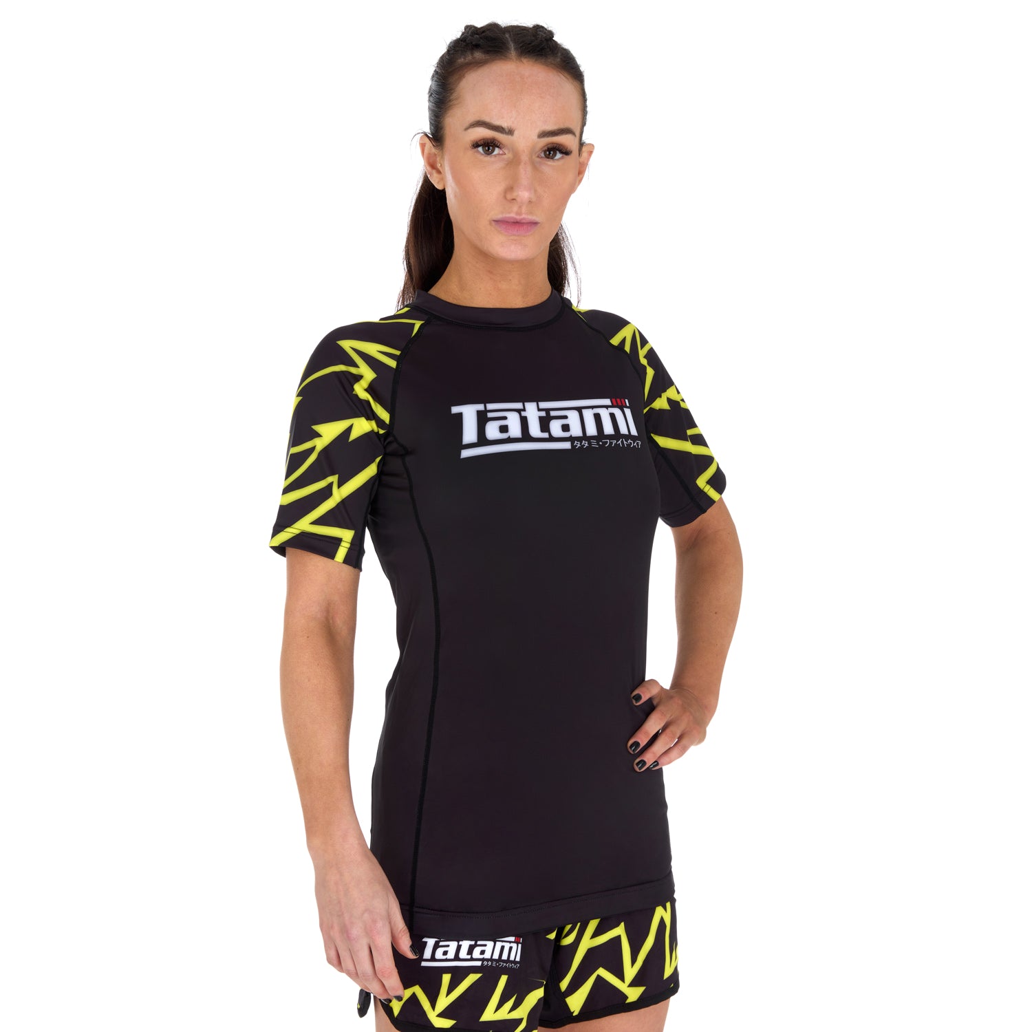 Tatami Ladies Recharge Rash Guard - Bolt - FIGHTWEAR