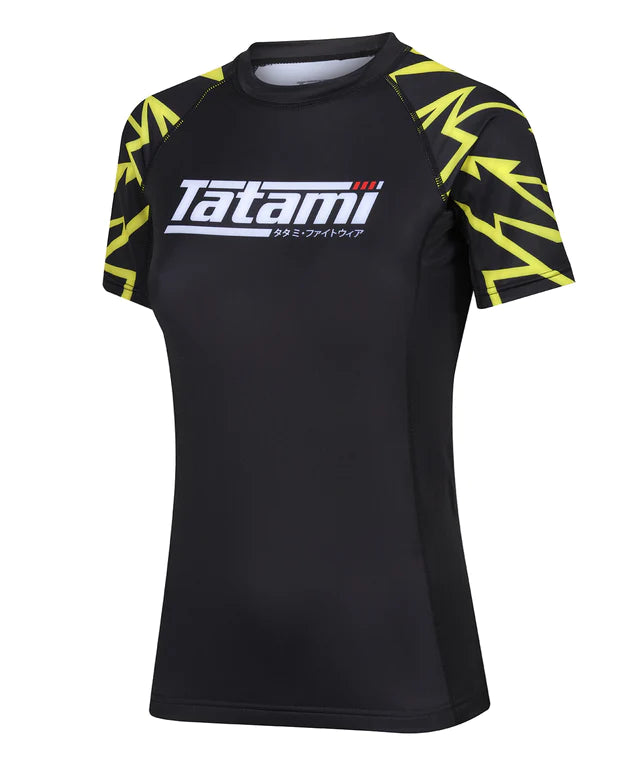 Tatami Ladies Recharge Rash Guard - Bolt - FIGHTWEAR