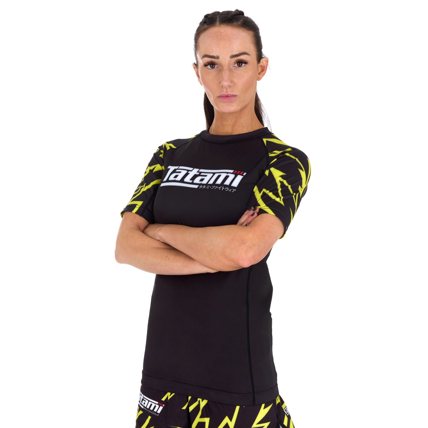 Tatami Ladies Recharge Rash Guard - Bolt - FIGHTWEAR