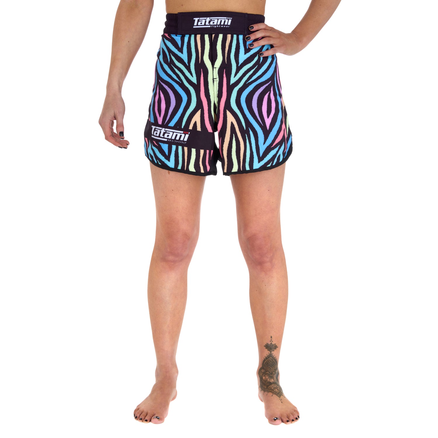 Tatami Ladies Recharge Grappling Shorts - Neon - FIGHTWEAR