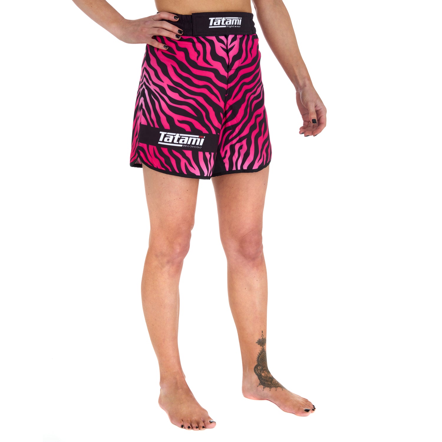 Tatami Ladies Recharge Grappling Shorts - Pink - FIGHTWEAR