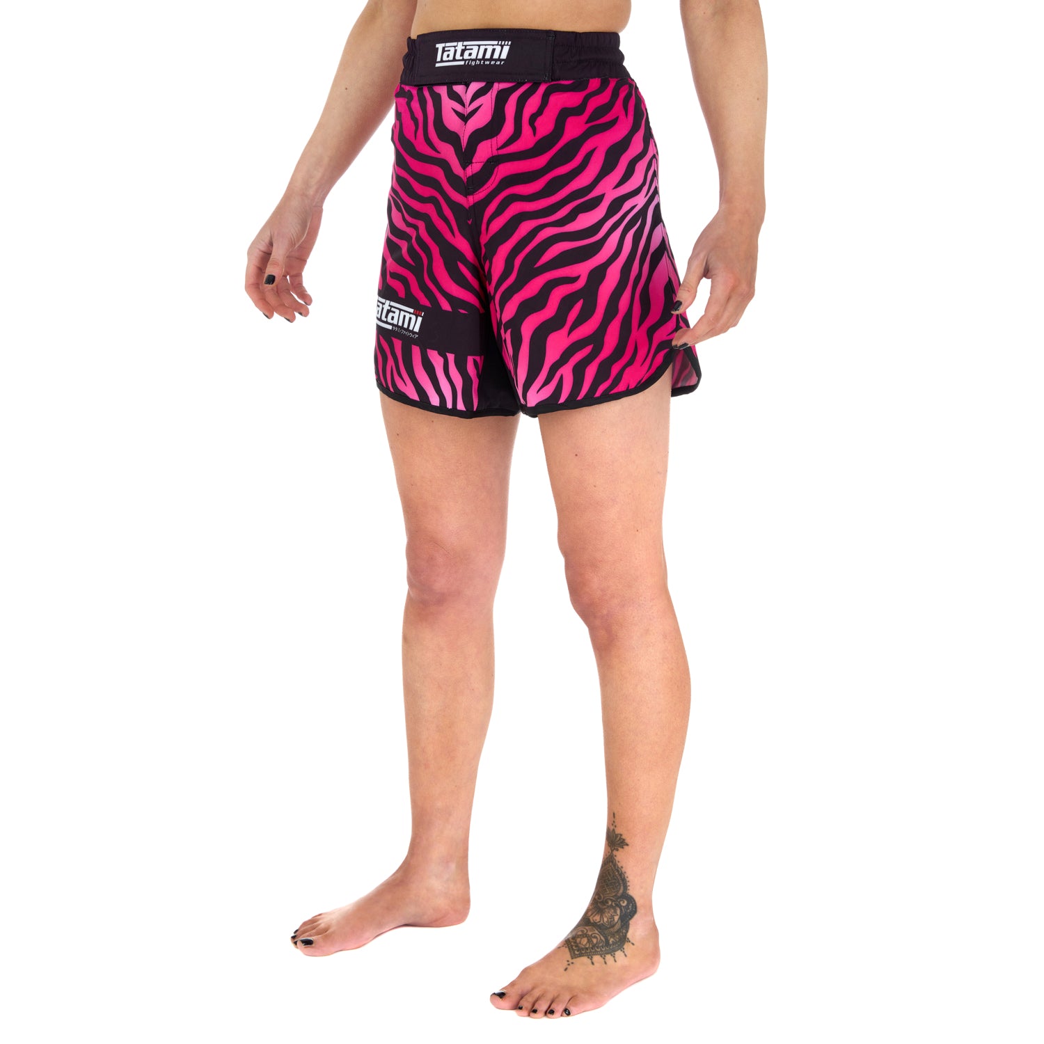 Tatami Ladies Recharge Grappling Shorts - Pink - FIGHTWEAR