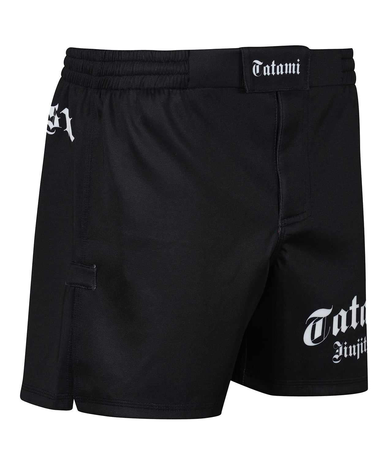 Tatami Gothic High Cut Shorts - Schwarz - FIGHTWEAR